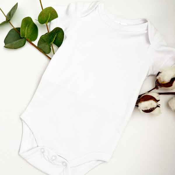 Baby Blanks Canada White Onesies